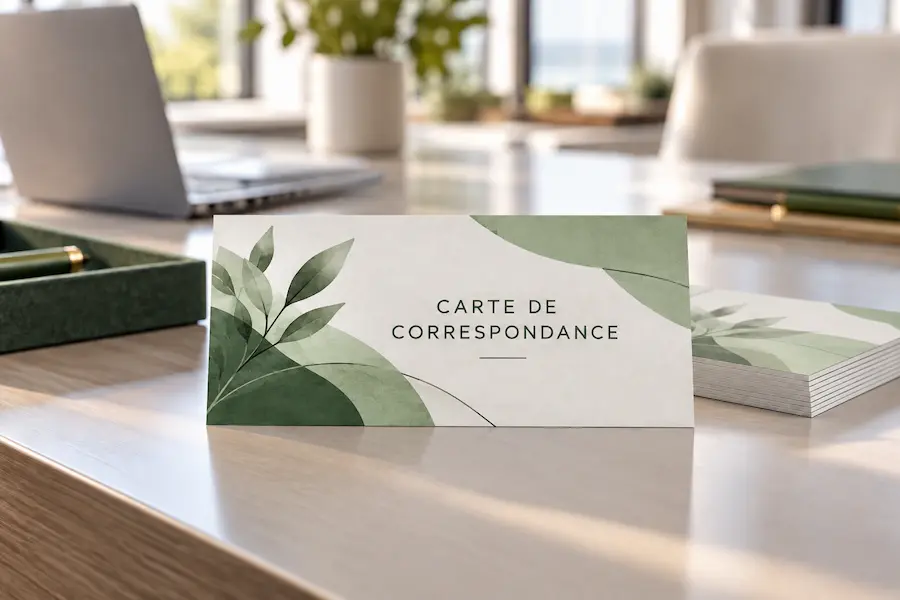 Carte de correspondance - impression personnalisée