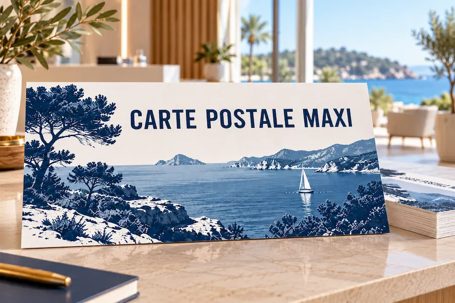 Carte postale maxi
