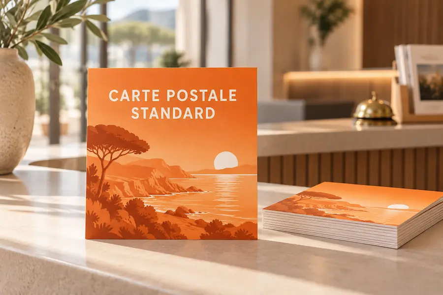 Carte postale standard - impression personnalisée