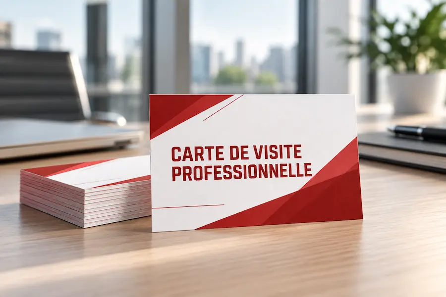 Carte de visite professionnelle - impression personnalisée