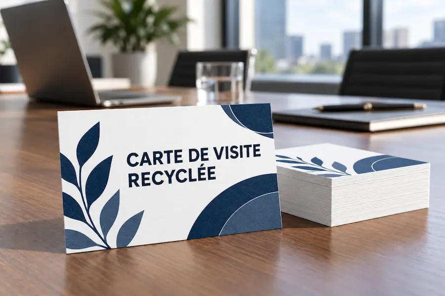 Carte de visite écologique