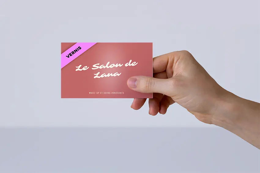 Carte de visite luxe