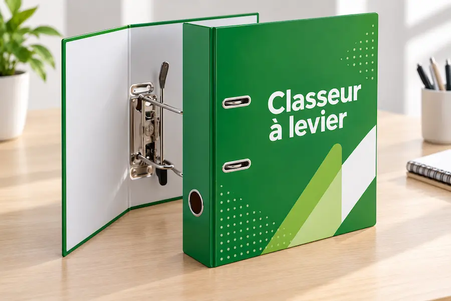 Classeur à levier - impression personnalisée