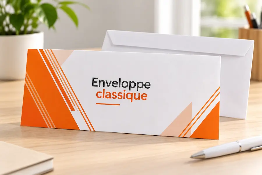 Enveloppe classique - impression personnalisée
