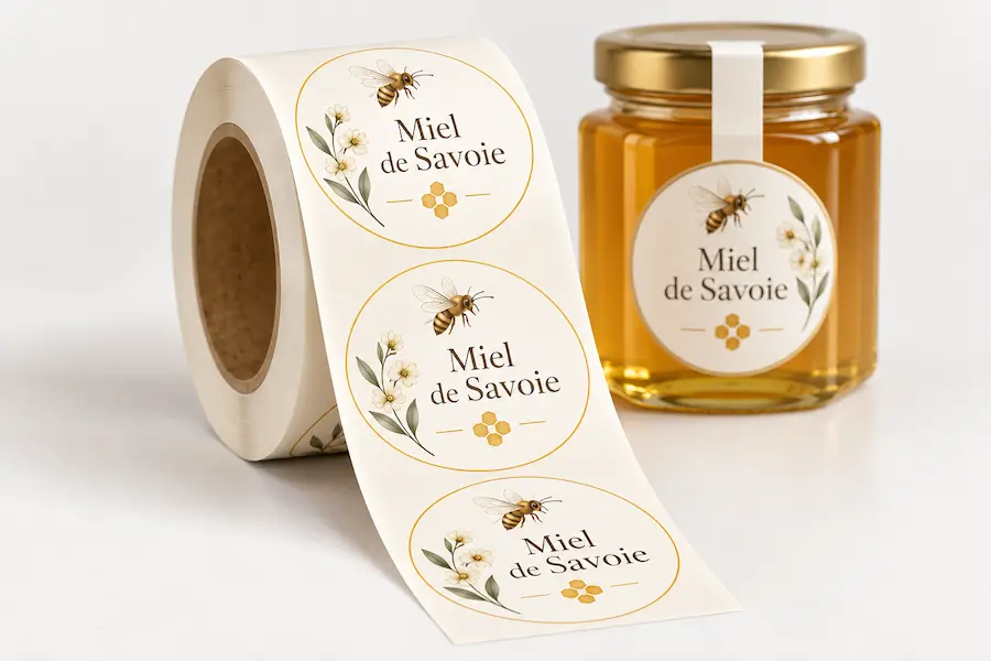 Étiquettes Pots de miel