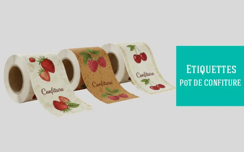 Étiquettes pour pots de confiture