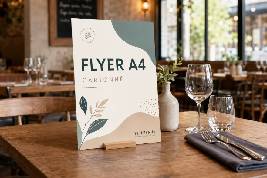 Flyers A4 cartonnés