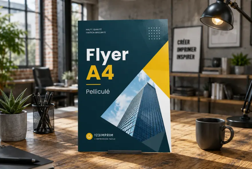Flyers pelliculés A4