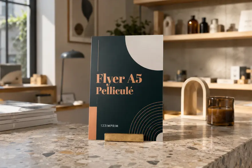 Flyers A5 pelliculés