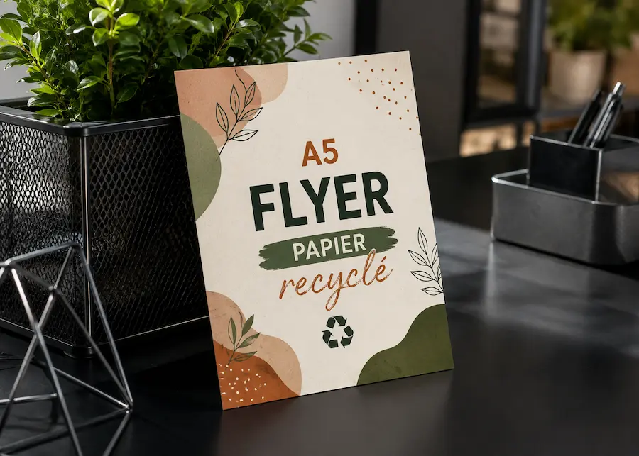 Flyers recyclés A5