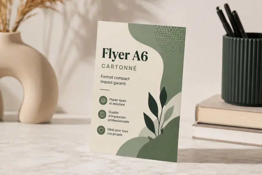 Flyers cartonnés A6