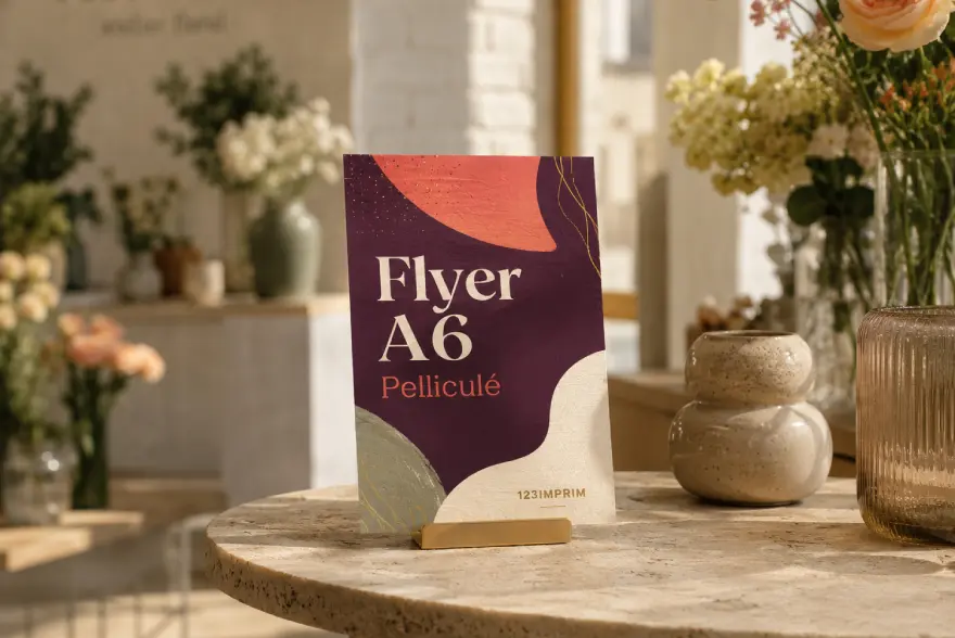 Flyers pelliculés A6