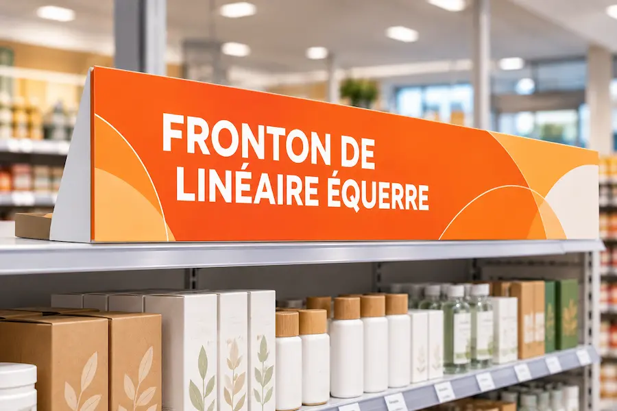 Fronton de linéaire personnalisé