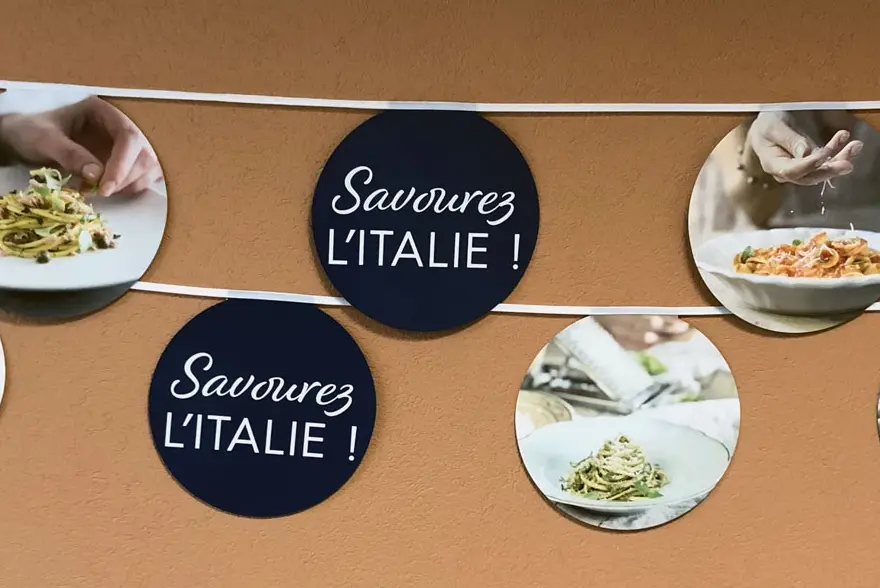Drapeaux publicitaires
