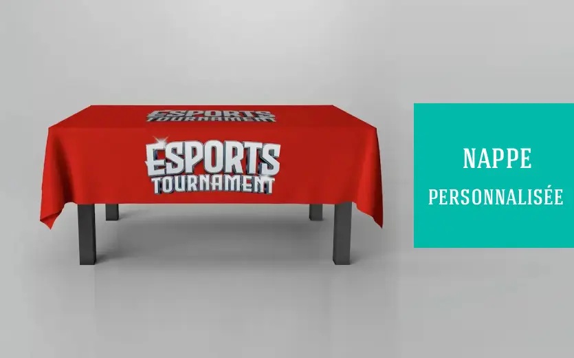Nappe Personnalisée mockup