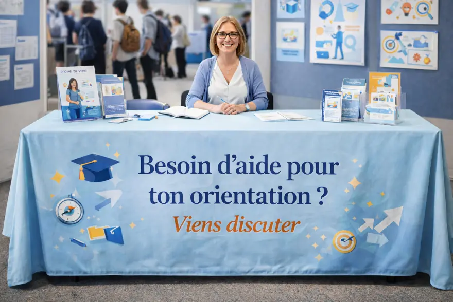 Nappe publicitaire pour événementiel