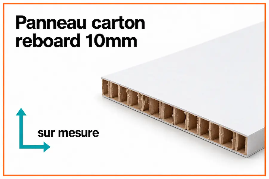 Panneau Carton REBOARD 10mm