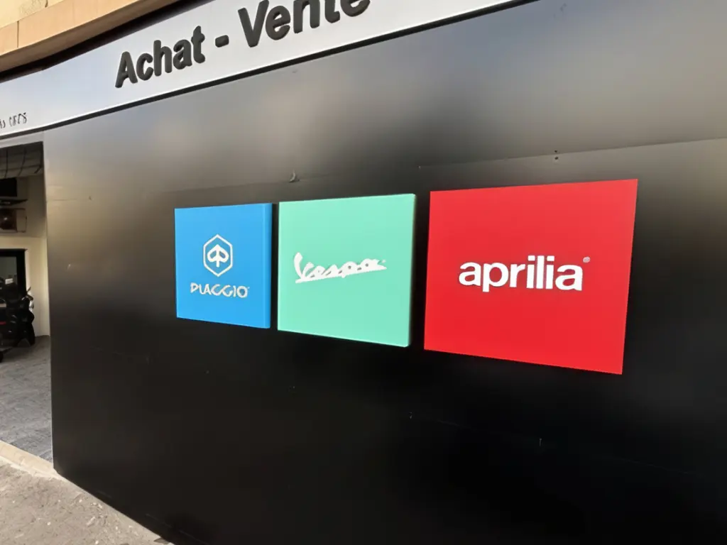 Enseigne Dibond 6mm mockup