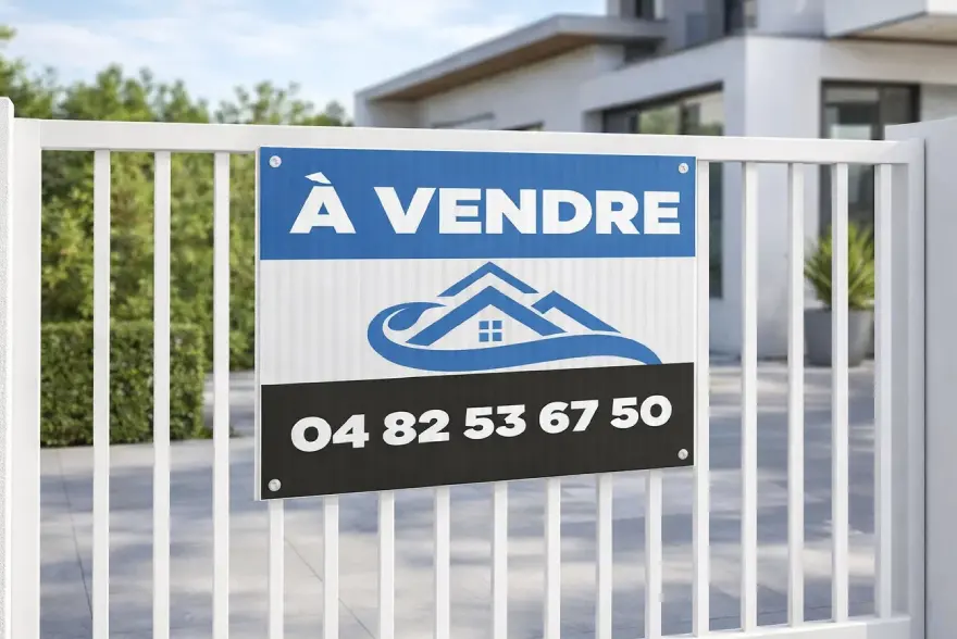 Panneau immobilier standard