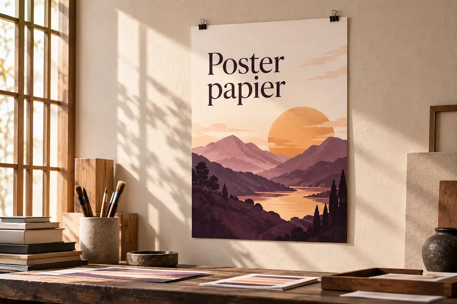 Poster papier - impression personnalisée