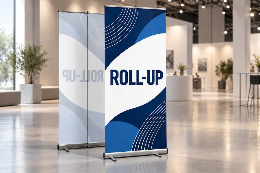 Roll-up - décor
