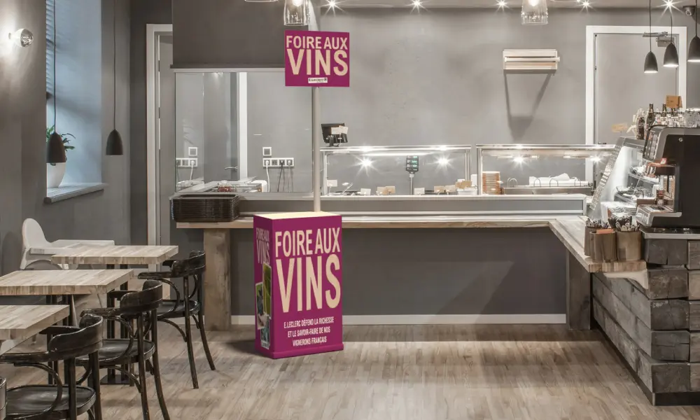 PLV Stand & dégustation