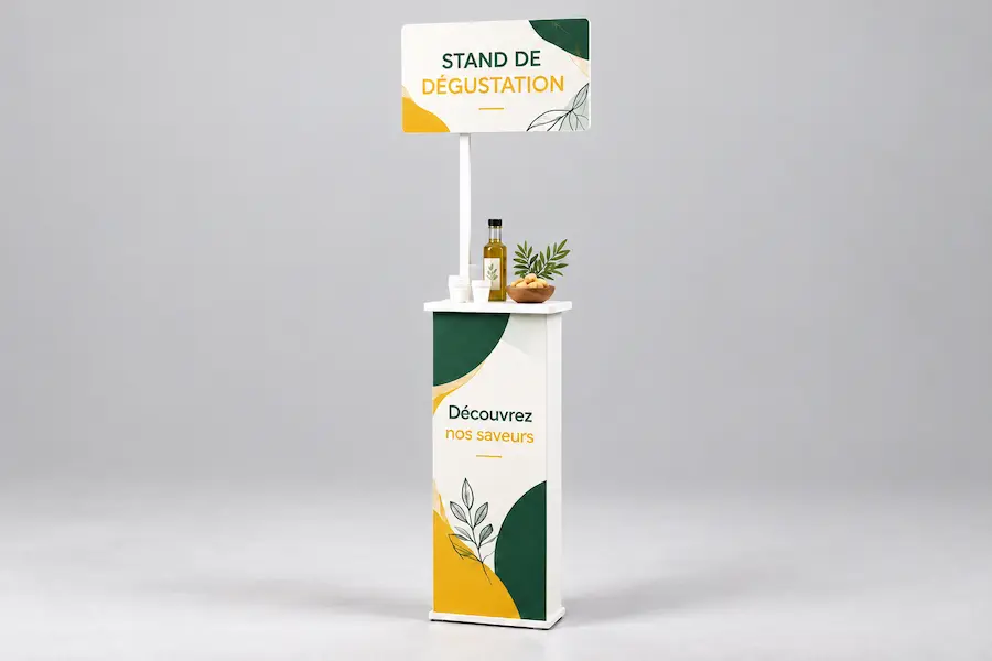 Stand de dégustation