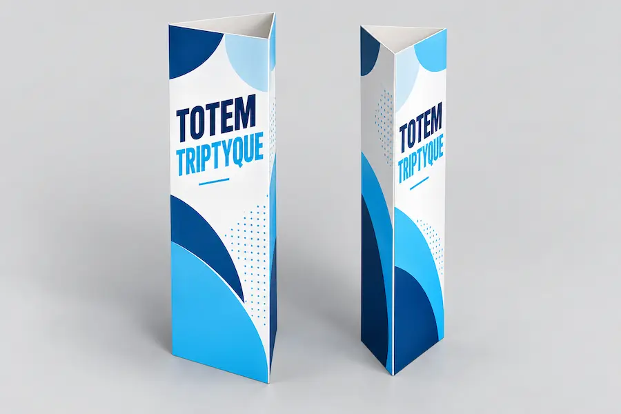 Totem triptyque