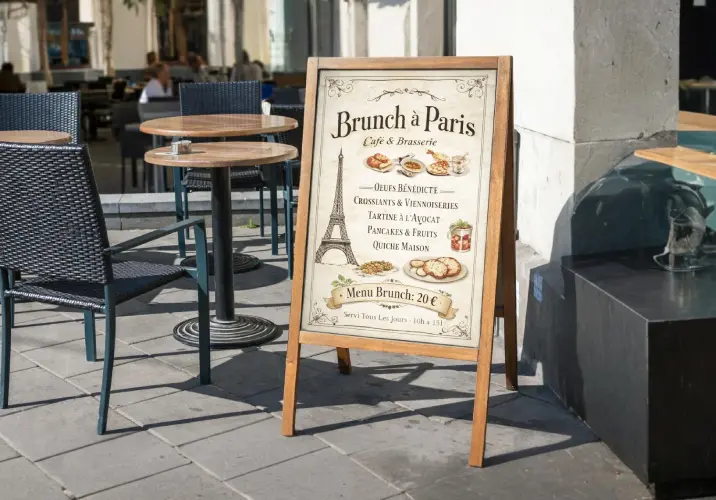 notre produit affiche A0