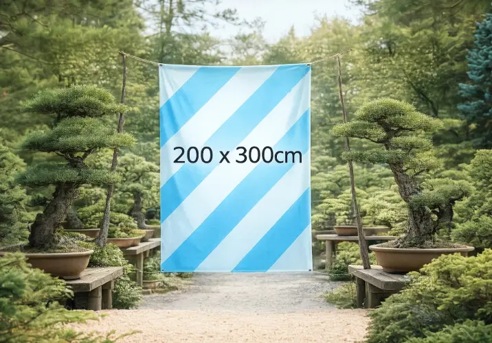 banderole 200x300 sur bache pvc