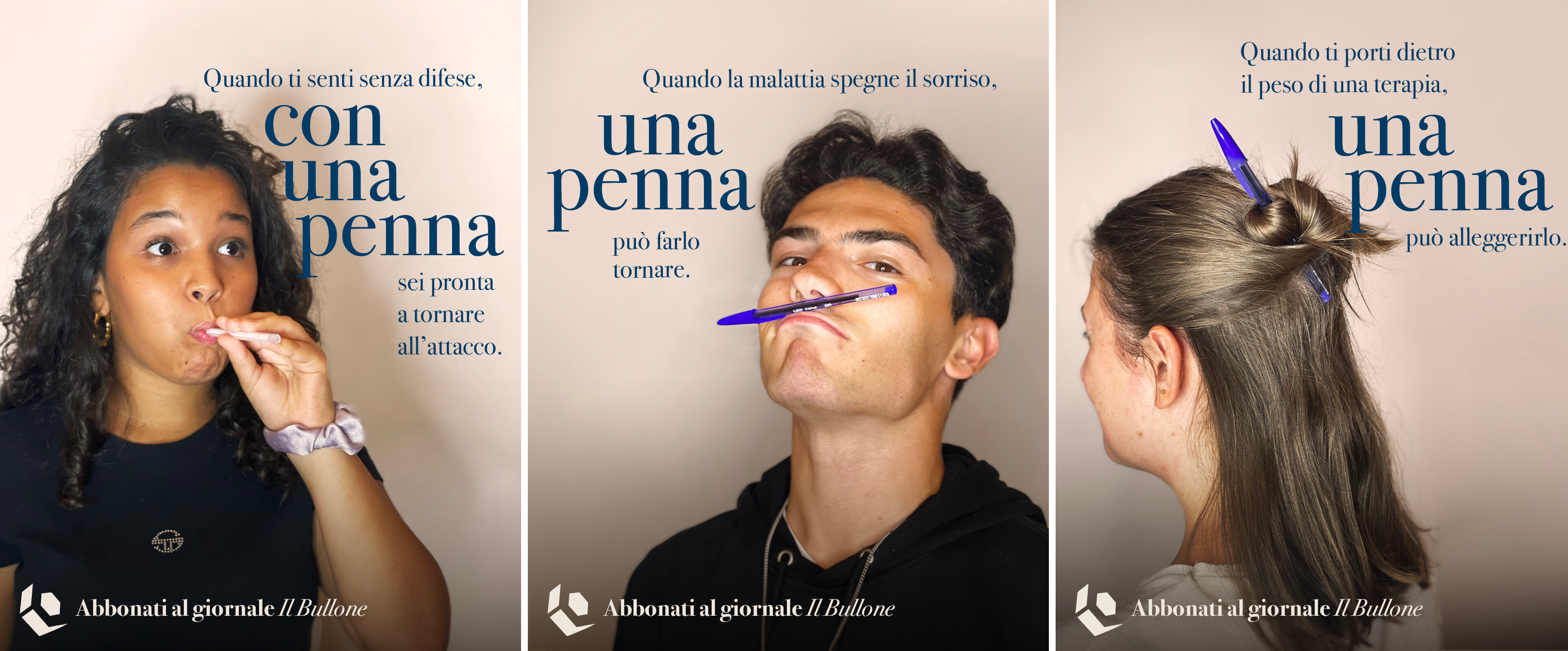 Giovani B.Livers e la loro penna, simbolo della rinascita e della creatività sostenuta da A-Tono ETS.