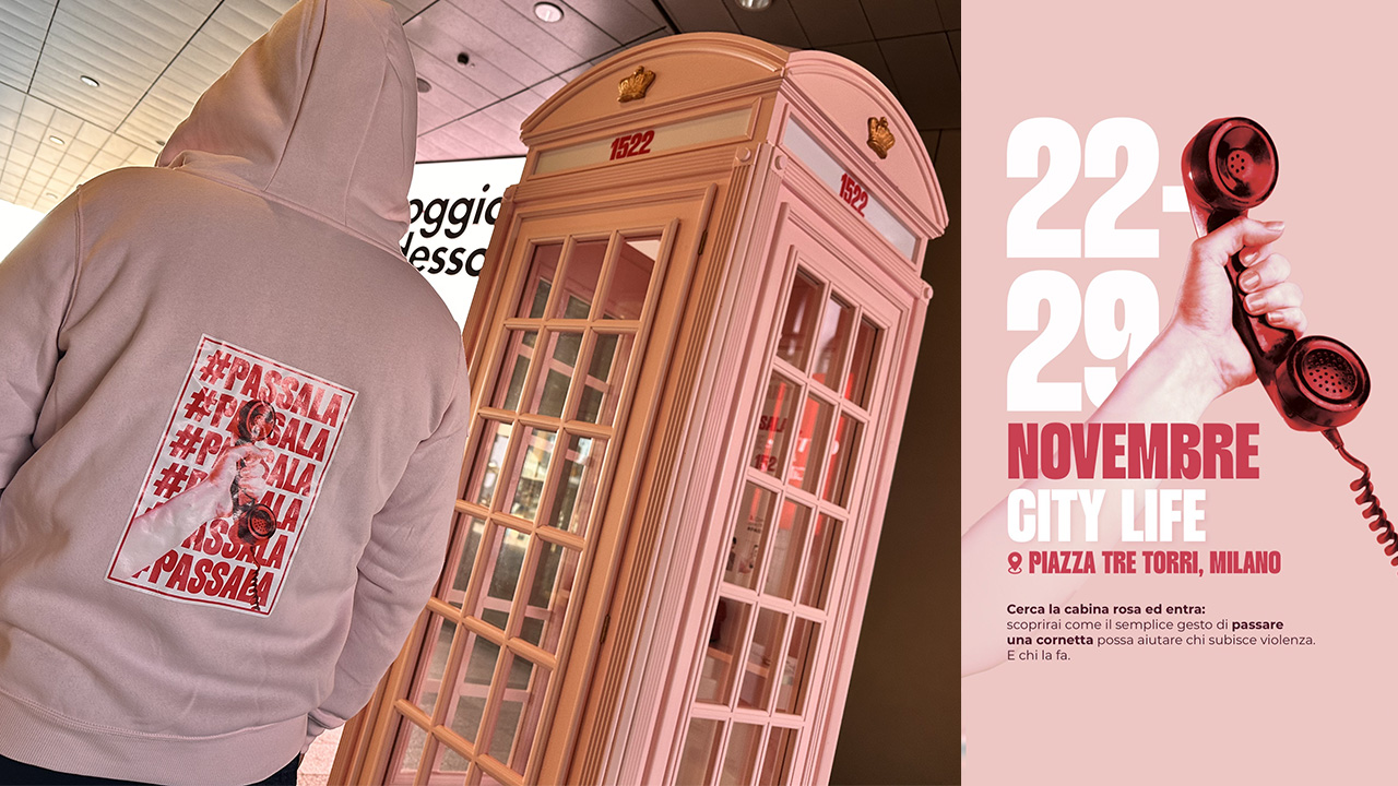 A-Tono + CityLife Milano - Cabina Rosa per A-Tono ETS 1522