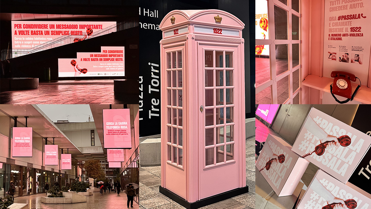 A-Tono + CityLife Milano - Cabina Rosa per A-Tono ETS 1522