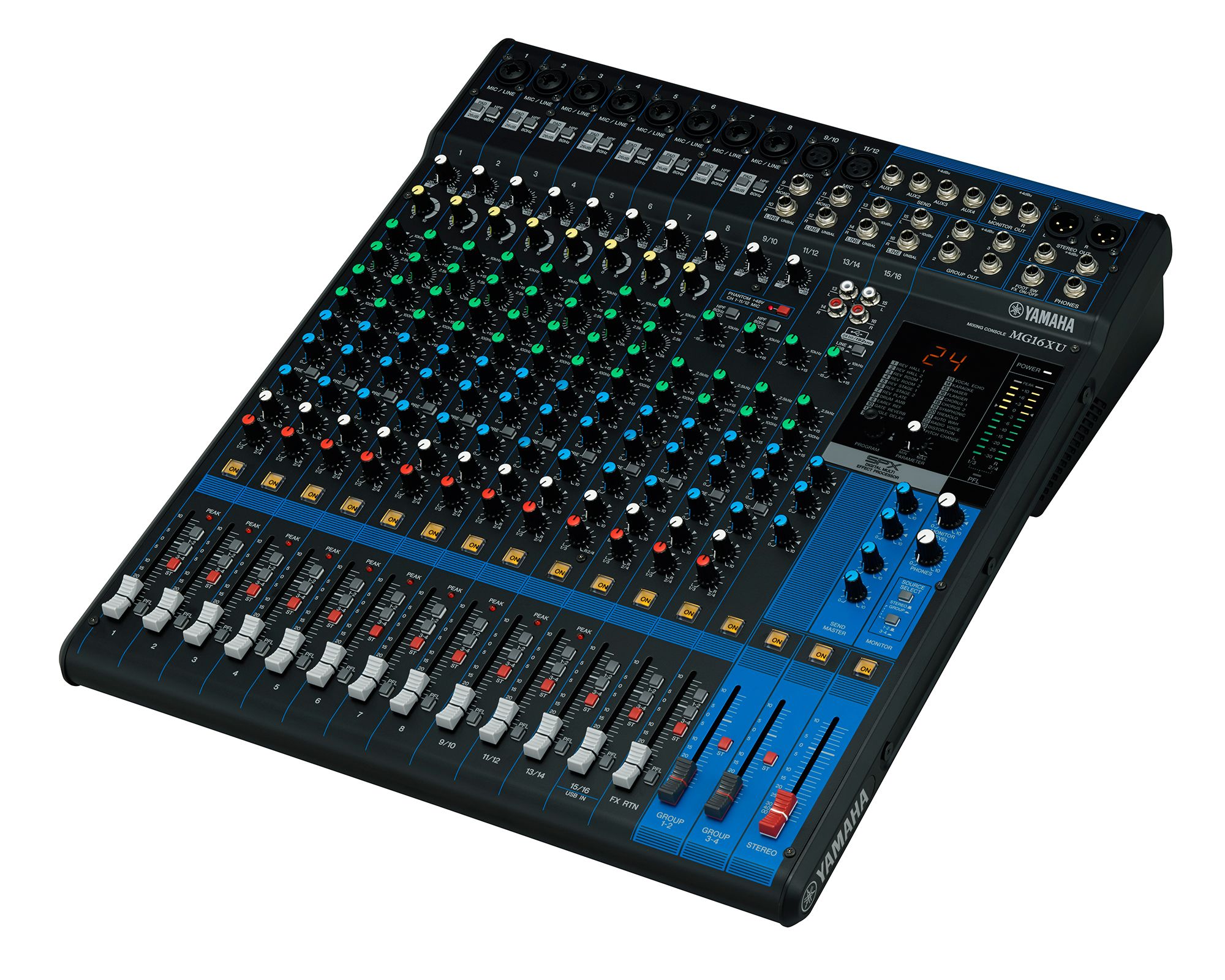Yamaha MG16XU 16 Channel Mixing Console | Audiologic