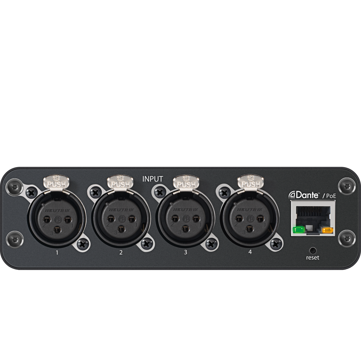 Shure ANI4IN-XLR Audio Network Interface (3 Pin XLR Connector