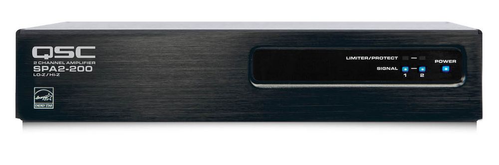 Q-SYS SPA2-200 Two-Channel Amplifier | Audiologic