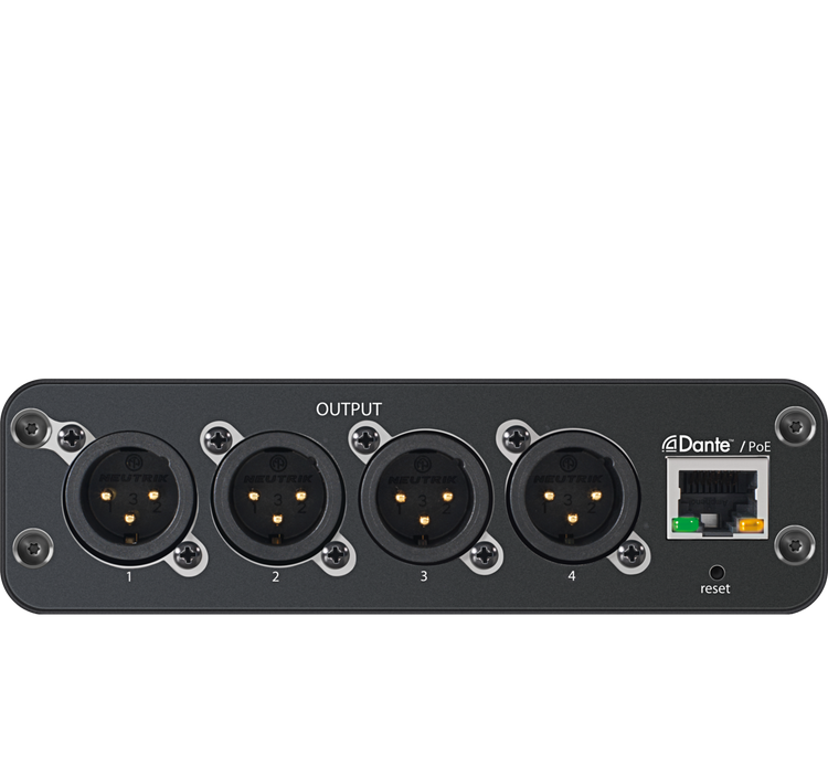 Shure ANI4OUTXLR Audio Network Interface (3 Pin XLR Connector