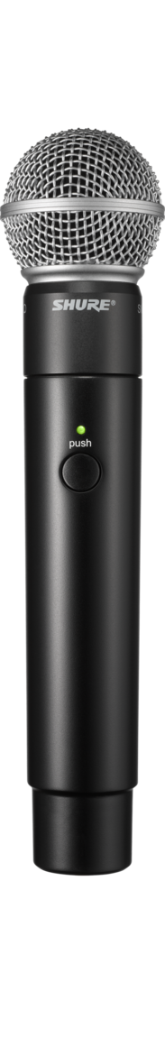 【SHURE】SM58 Shure MXW2/SM58 Handheld Transmitter with SM58 Capsule | Audiologic