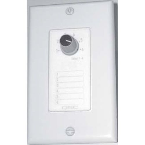QSC WCP2 Wall Control Plate with Rotary BCD Switch Products for