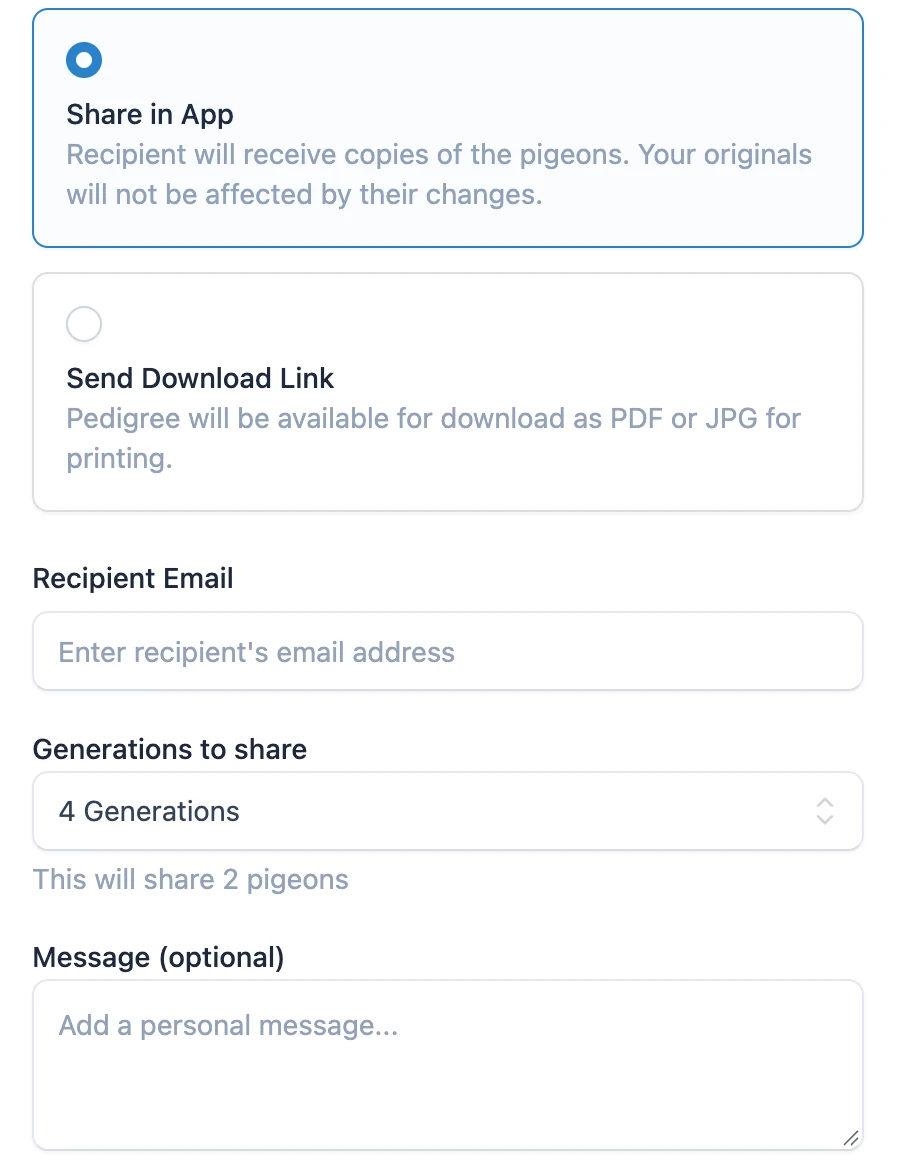 Share in App