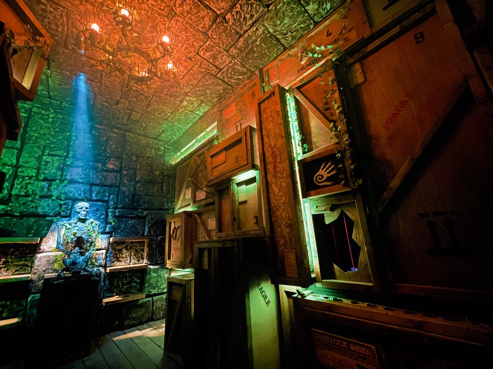 Looking into the mystic final room of the explorers diary.