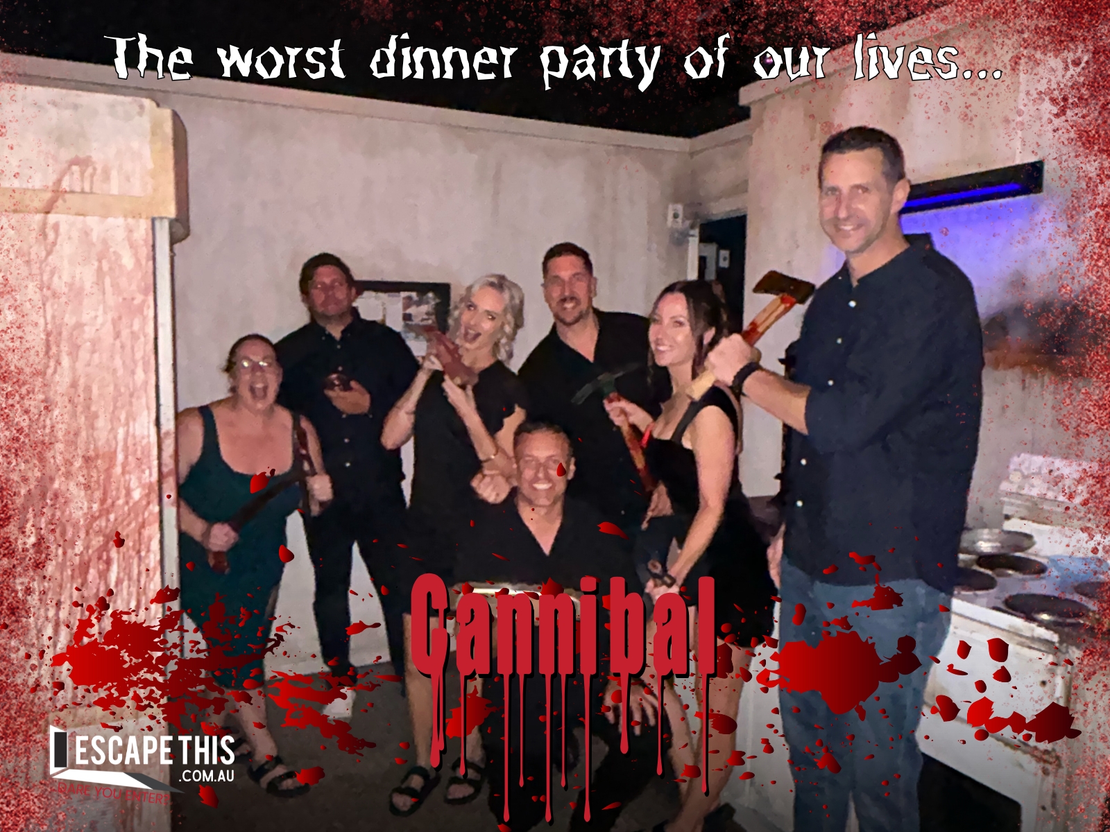 The first-placed team after escaping Cannibal