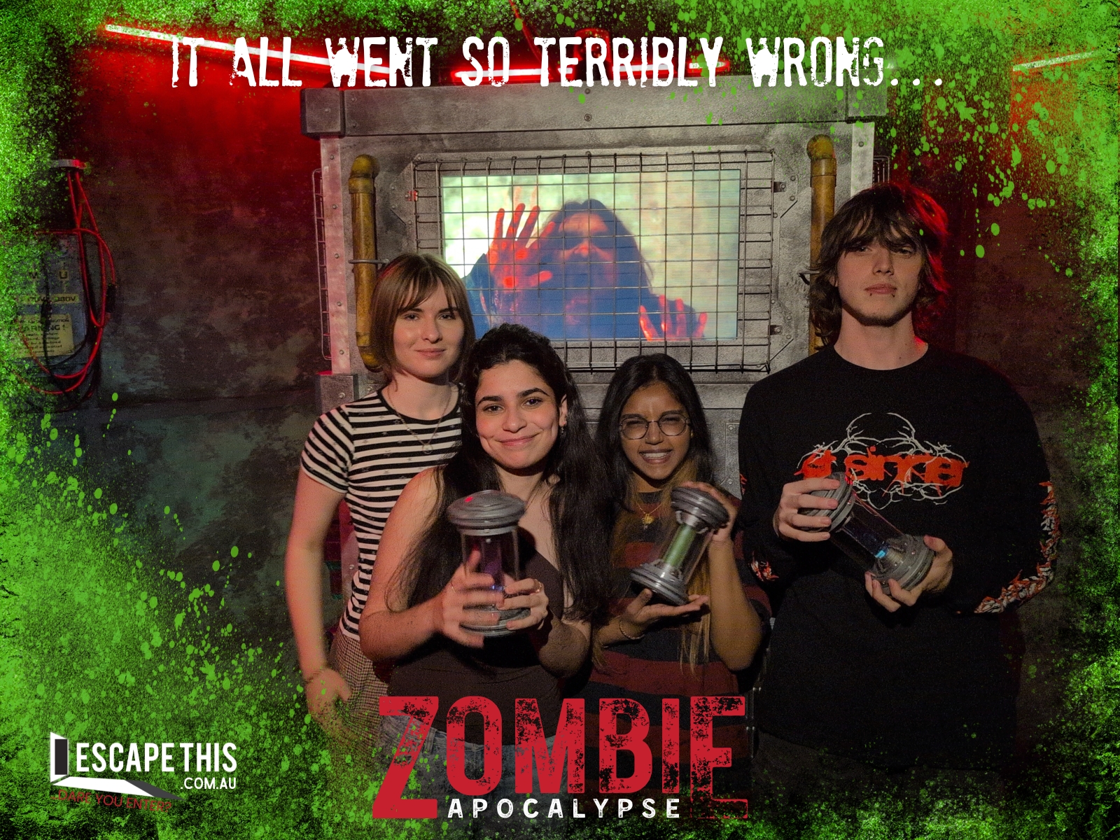 The third-placed team after escaping Zombie Apocalypse