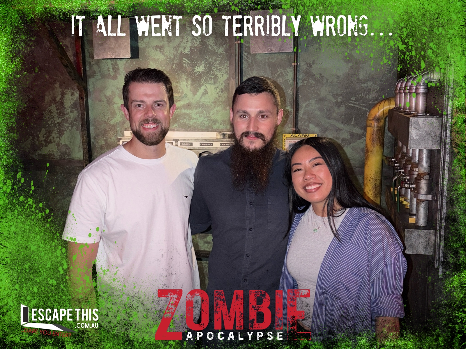 The first-placed team after escaping Zombie Apocalypse