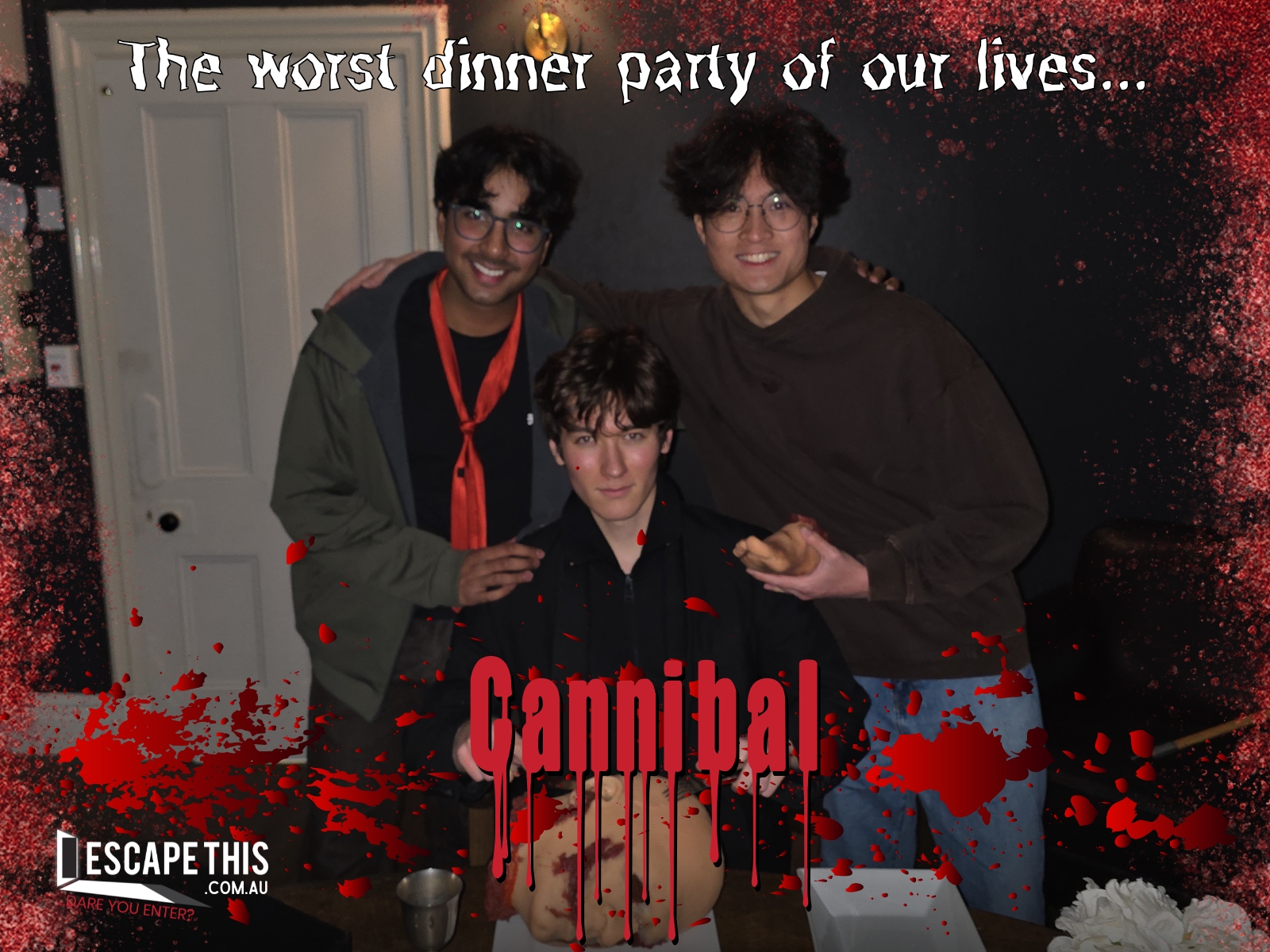 The first-placed team after escaping Cannibal
