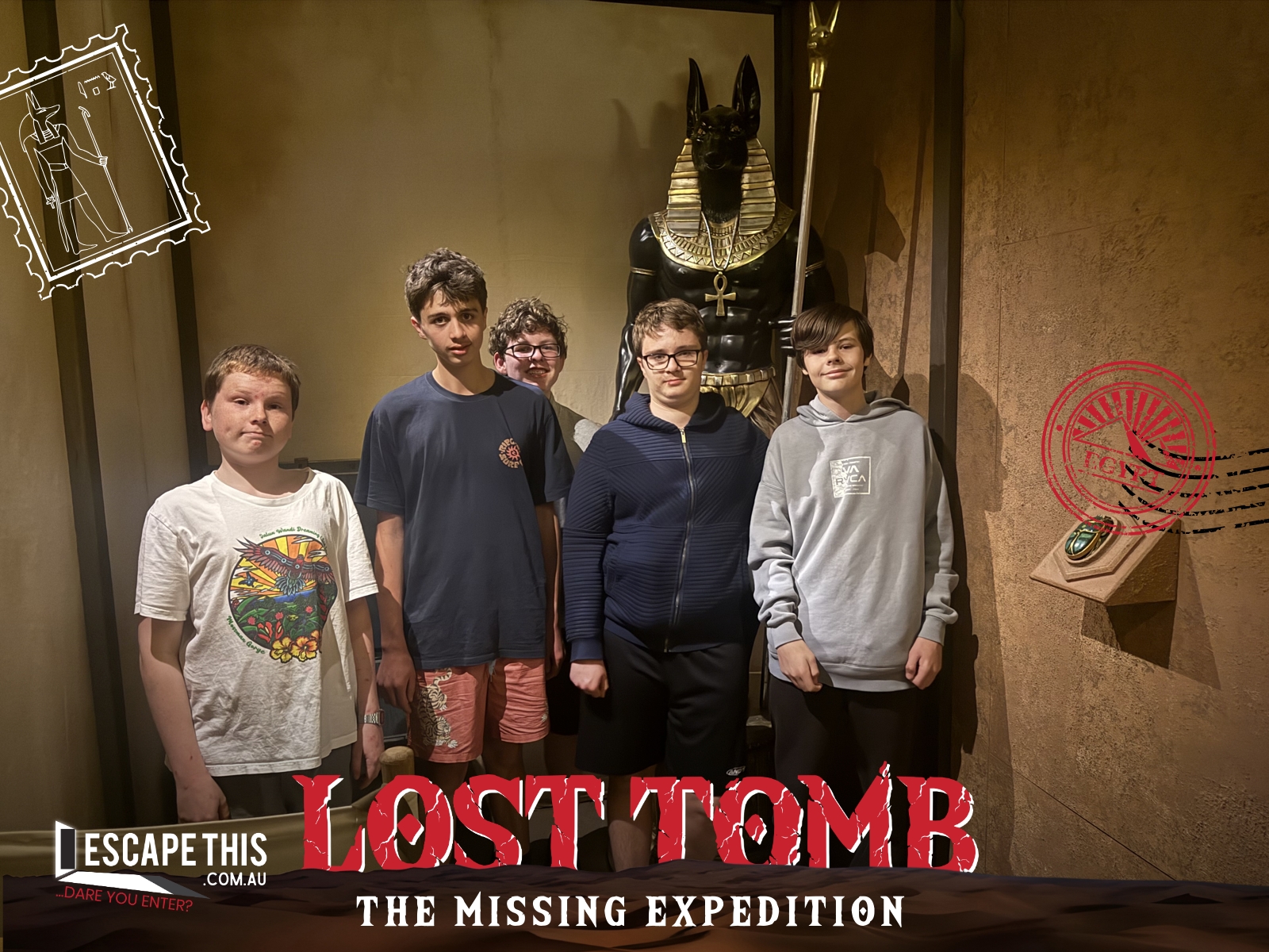 The first-placed team after escaping Entombed