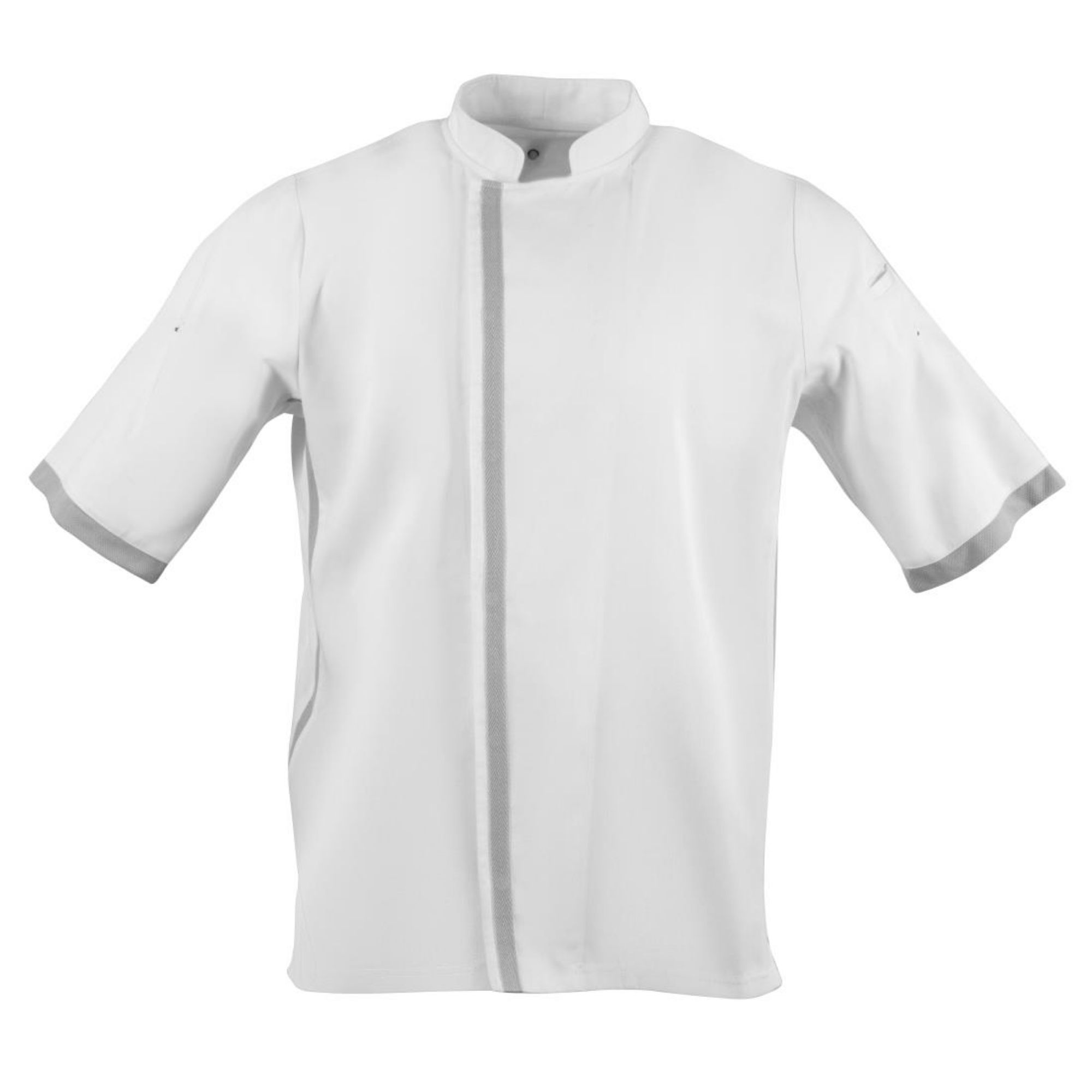 Picture of Southside Chefs Jacket Short Sleeve White - B998OG
