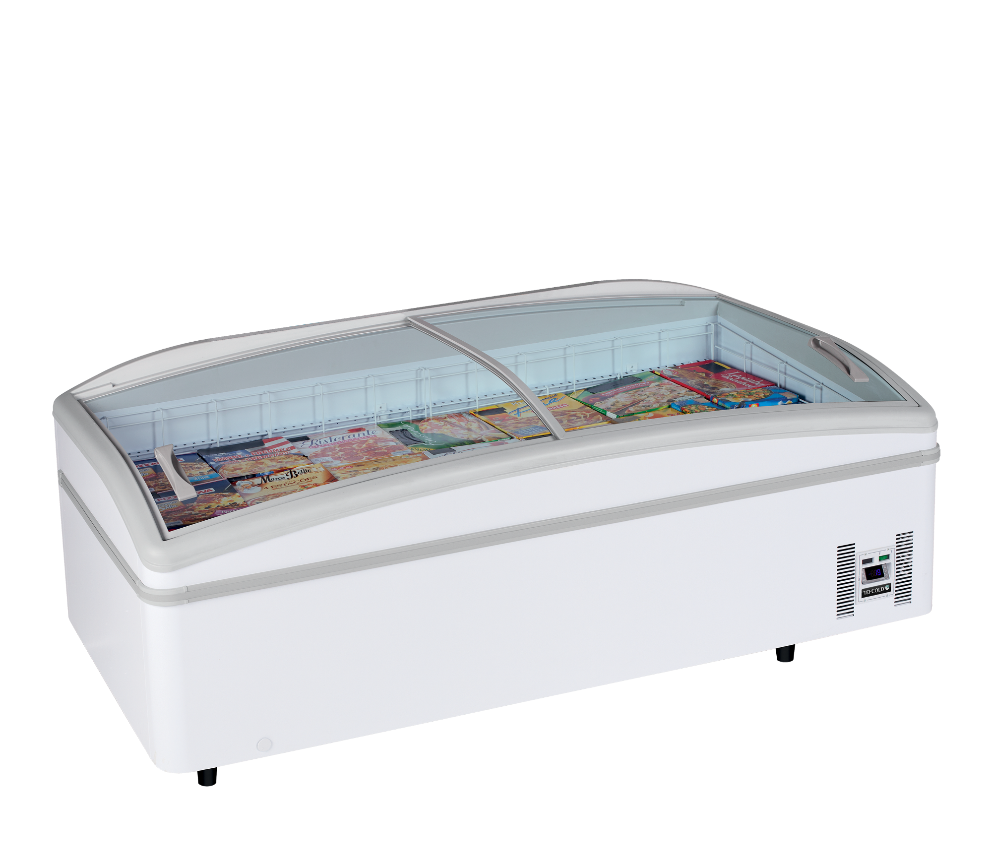 Picture of Arcaboa SUPER 200HC DE White High Vision Supermarket Freezer - SUPER 200HC DE White