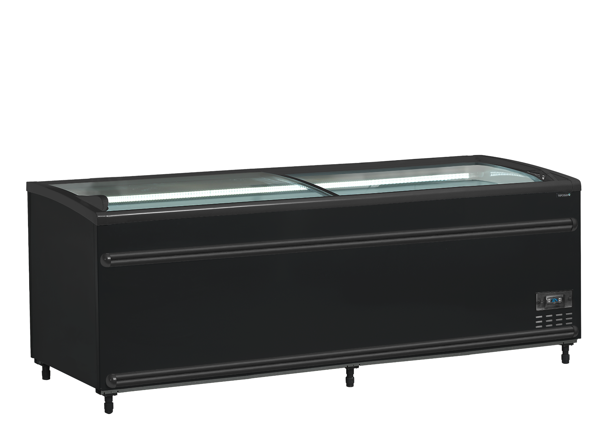 Picture of Tefcold SFI210B-CF VS Black Supermarket Chiller / Freezer - SFI210B-CF VS