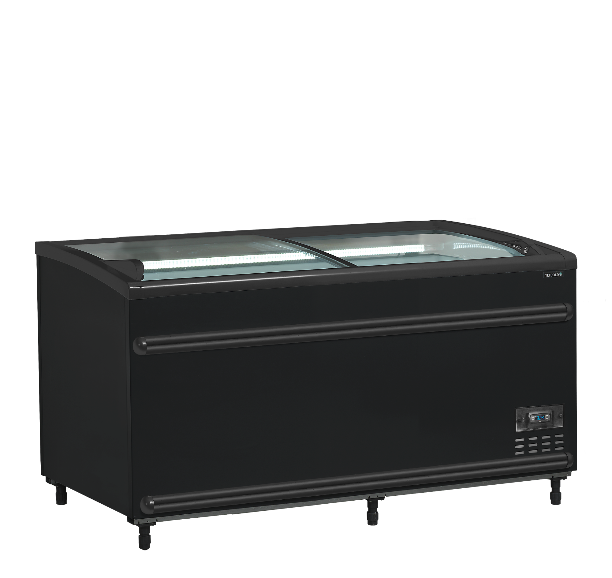 Picture of Tefcold SFI145B-CF VS Black Supermarket Cooler / Freezer - SFI145B-CF VS